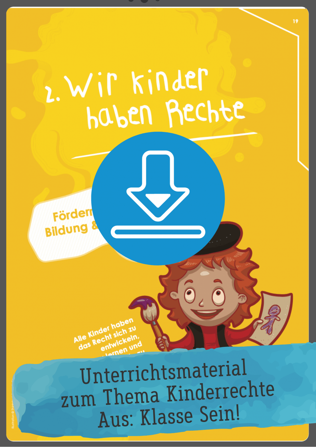 Gratis: Unterrichtsmaterial Kinderrechte Grundschule - Lugert Verlag