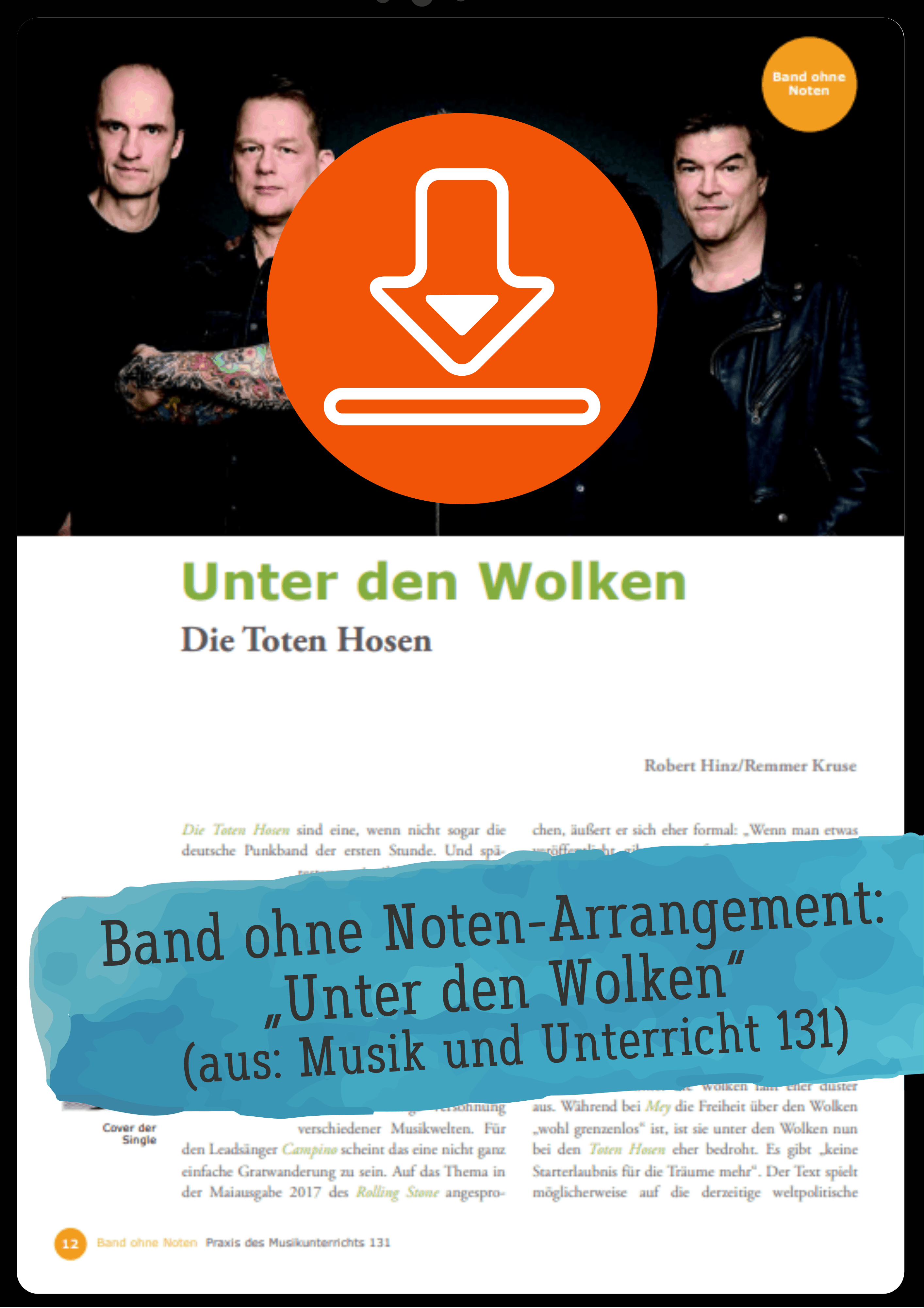 band ohne noten