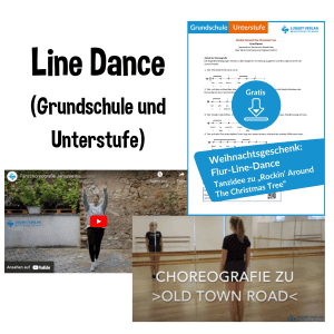Line Dance Unterrichtsmaterial
