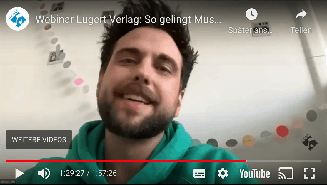 Musikunterricht auf Distanz