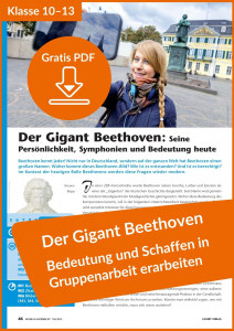 Vorschaubild Gratis-Download „Beethoven_Bedeutung_Schaffen“ Praxis des Musikunterrichts Sekundarstufe Lugert Verlag