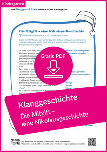Vorschaubild Gratis-Download „Klanggeschichte - Die Mitgift, eine Nikolausgeschichte“ Kindergarten Lugert Verlag