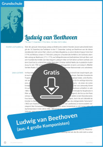 Beethoven Unterrichtsmaterial Grundschule kostenlos