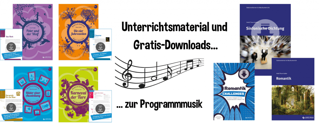 Programmmusik Unterrichtsmaterial