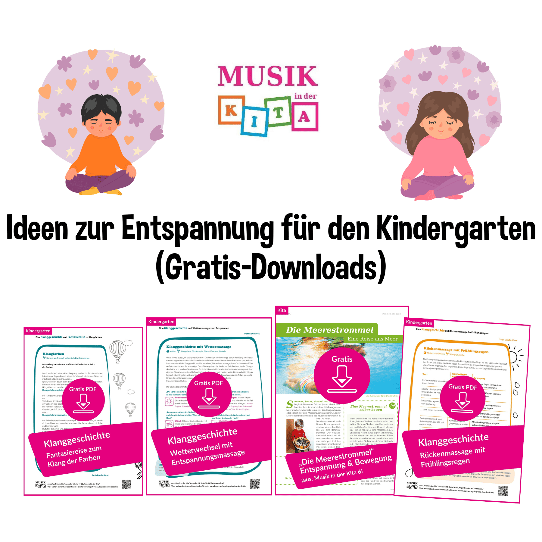 Entspannung im Kindergarten (kostenlose PDFs) - Lugert Verlag