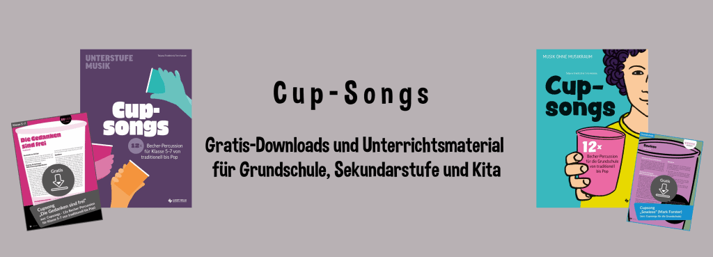 cupsongs musikunterricht