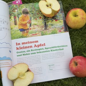 In meinem kleinen Apfel Apfellied Kindergarten Musik in der Kita Lugert Verlag