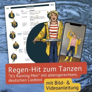 Es regnet sehr Regenlied Grundschule Its raining Men Lugert verlag Musik im Grundschulunterricht 12