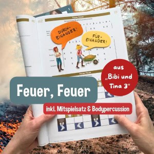 Feuer Feuer Bibi und Tina Musik im Grundschulunterricht 12 Lugert Verlag