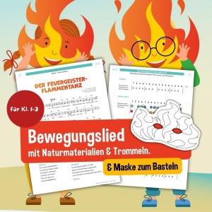 Feuergeister Bewegungslied Musik im Grundschulunterricht 12 Lugert Verlag