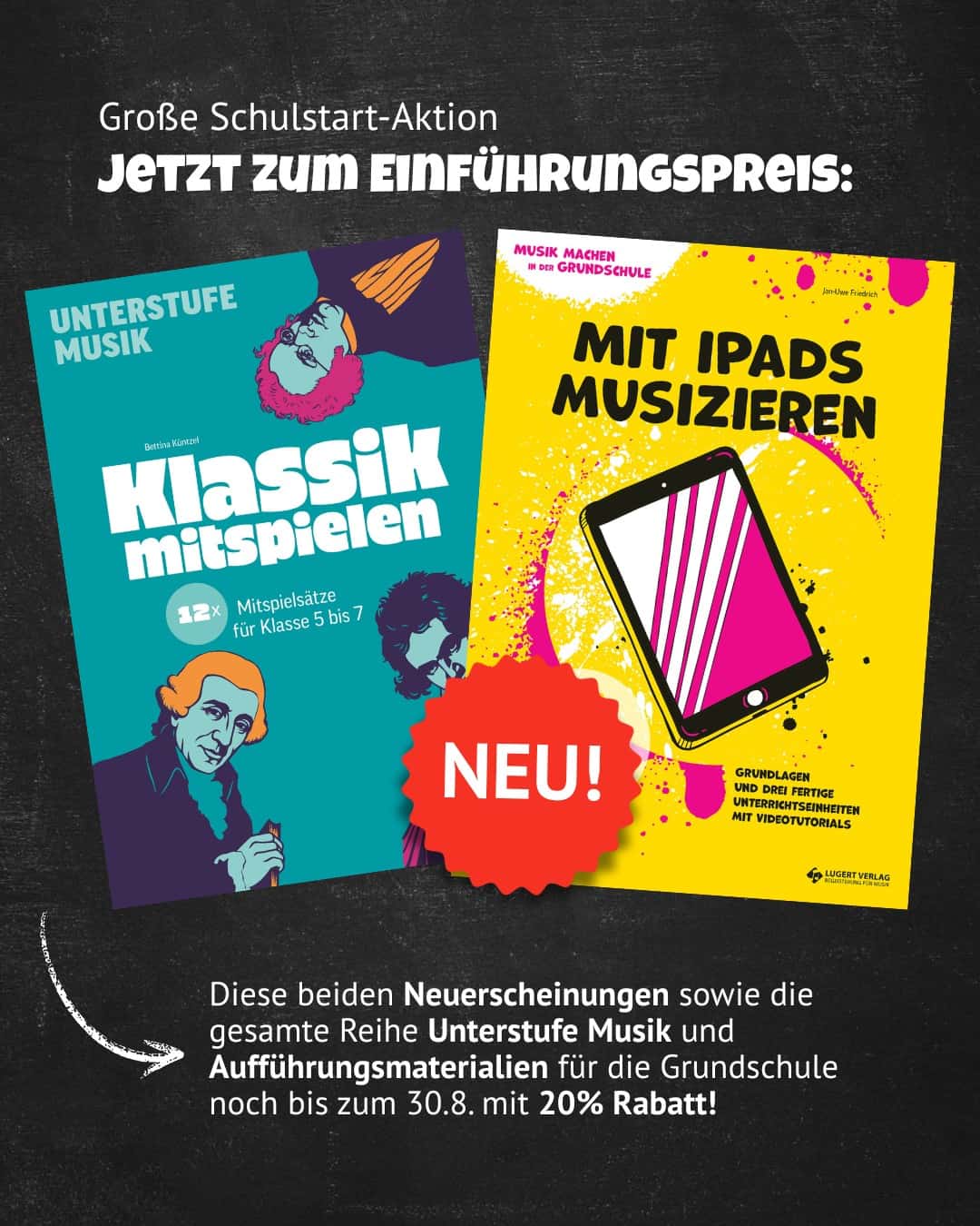 Neuerscheinungen Schulstartaktion 2026 Klassik mitspielen und ipads grundschule