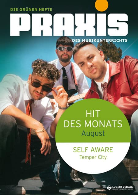 Cover mit Band Temper City und dem Hit Self Aware